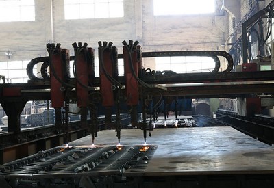 Máquina de corte por chama CNC (pode cortar chapa de aço carbono de 30mm de espessura)